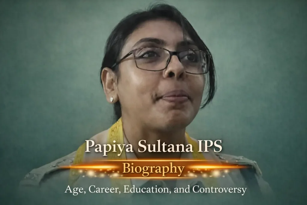 Papiya Sultana IPS Biography: Age, Career, Education, Rank, Husband, Net Worth & Personal Life