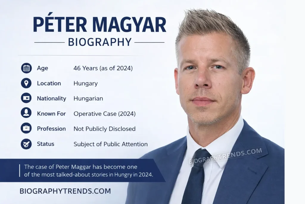 Péter Magyar Biography Age, Net Worth, Career, Political Rise & Personal