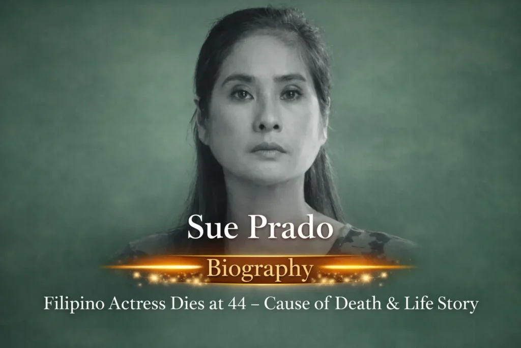Sue Prado Biography: Filipino Actress Dies at 44 – Cause of Death & Life Story